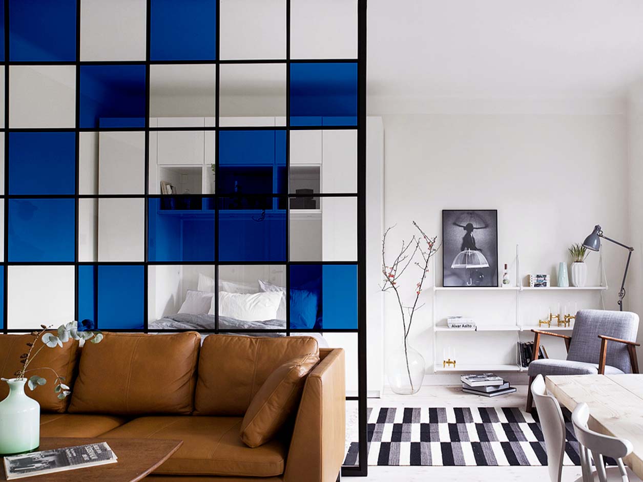 Film couleur transparent bleu moyen - Luminis Films